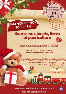 Image Bourse aux jouets, livres et puériculture (photo 1)