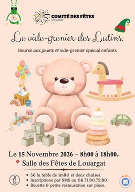 Image Bourse aux jouets et vide grenier spécial enfants (photo 1)