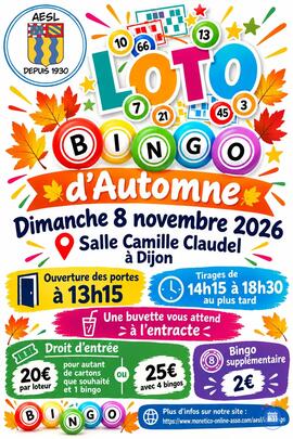 Image Loto-Bingo d'Automne (photo 1)