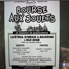 Image Bourse aux jouets et matériel de puériculture (photo 1)