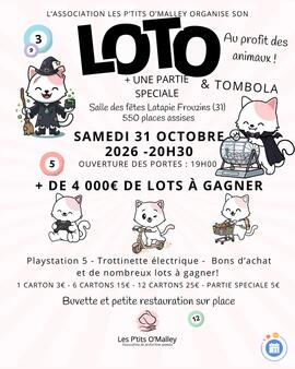 Image Loto Caritatif Les P'tits O'Malley (photo 1)