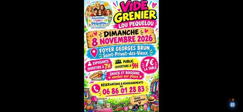 Image Vide grenier Lou Pequelou (photo 1)