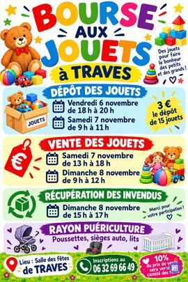 Image BOURSE AUX JOUETS (photo 1)