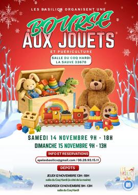 Image Bourse jouets,livres et puériculture (photo 1)