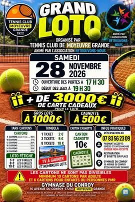 Image LOTO TENIS CLUB DE MOYEUVRE GRANDE (photo 1)