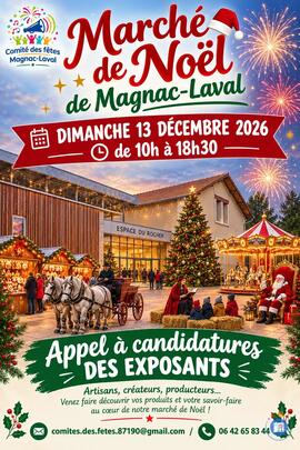 Image Marché de Noël de Magnac-Laval (photo 1)
