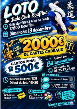 Image LOTO DU JUDO DE ROUFFIAC (photo 1)