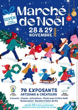 Image Marché de Noël de l'école St Joseph à Elven (photo 1)