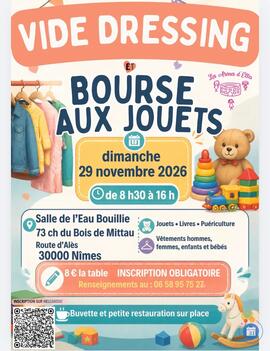 Image Bourse aux jouets et vide dressing (enfants /femmes/hommes) (photo 1)