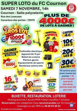 Image Super Loto du FC Cournon d'Auvergne (photo 1)