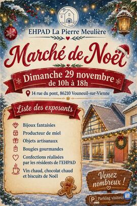Image Marché de Noël EHPAD Pierre Meulière (photo 1)
