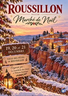 Image Marché de Noël de Roussillon 84220 (photo 1)