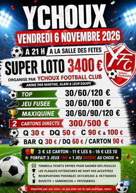 Image Super loto du Club de Football d'Ychoux (photo 1)