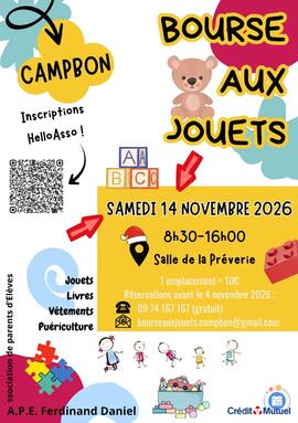 Image Bourse aux jouets - APE Ferdinand Daniel (photo 1)