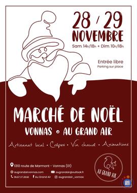 Image Marché de Noël d'Au Grand Air à Vonnas ★ 5ème édition (photo 1)