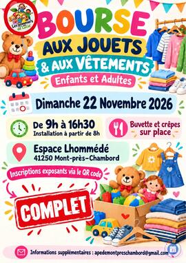 Image Bourse aux jouets et aux vêtements (adultes et enfants) (photo 1)