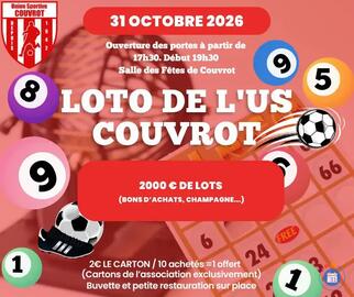 Image LOTO/BINGO de l'US COUVROT (photo 1)