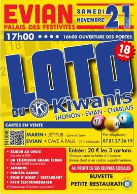 Image Loto du kiwanis thonon-evian-chablais (photo 1)