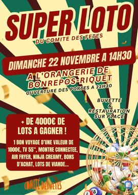Image Super loto du Comité des Fêtes de Bonrepos-Riquet (photo 1)
