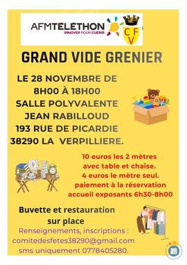 Image Vide grenier du telethon (photo 1)