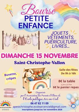 Image Bourse petite enfance, jouets, vêtements (photo 1)