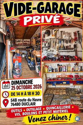 Image Vide garage outils bricolage duclair (photo 1)