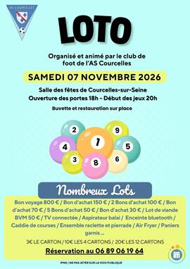 Image Loto de l'AS Courcelles (photo 1)