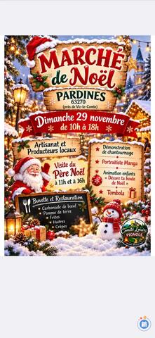 Image Marché de Noël de Pardines 63270 (photo 1)
