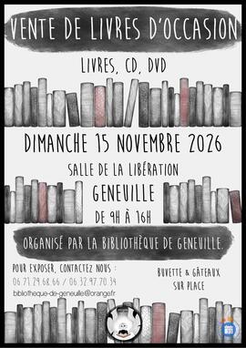 Image vente de livres d'occasion (photo 1)