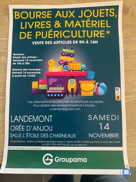 Image Bourse aux jouets livres et matériels de puériculture (photo 1)