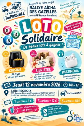 Image Loto Solidaire Rallye Aïcha des Gazelles (photo 1)