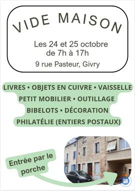 Image Vide maison rue Pasteur à Givry (photo 1)