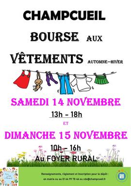 Image Bourse aux vêtements automne-hiver (photo 1)