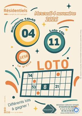 Image Loto à St-Sulpice-de-Royan (photo 1)