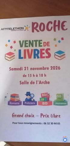 Image Vente de livres au profit du Téléthon (photo 1)