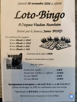 Image Loto bingo spécial bon d'achat (photo 1)