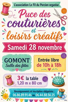 Image PUCE DES COUTURIERES ET LOISIRS CREATIFS (photo 1)