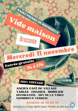 Image Vide maison 100% Vintage - Ancien café de village (photo 1)