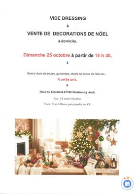 Image VIDE DRESSING ET VENTE DE DECORATIONS DE NOEL (photo 1)