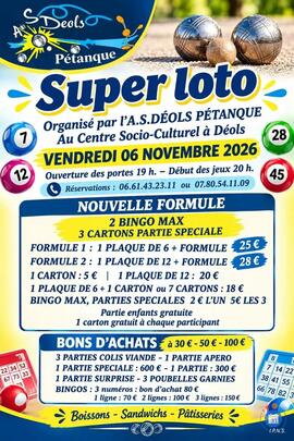 Image Loto petanque deols (photo 1)
