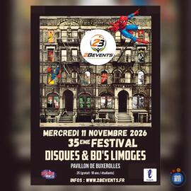 Image 🎶 35ᵉ FESTIVAL DU DISQUE & DE LA BD DE LIMOGES 📚 (photo 1)