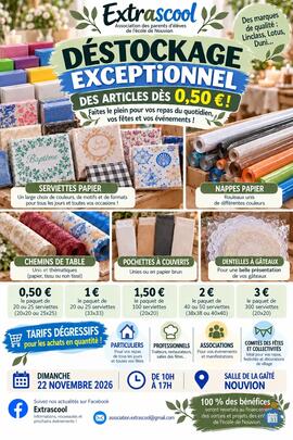 Image Destockage Arts de la table (photo 1)