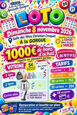 Image Loto amicale laïque l'Alloeu (photo 1)
