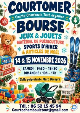 Image Bourse aux vêtements jeux jouets matériels de puériculture (photo 1)