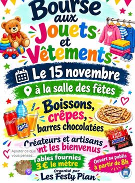 Image Bourse aux jouets et vêtements (photo 1)