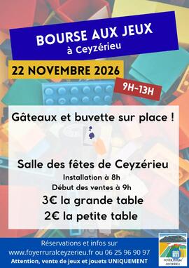 Image Bourse aux jeux de Ceyzérieu (photo 1)