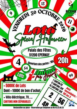 Image MEGA LOTO DU CLUB DE HANDBALL EPERNAY (photo 1)