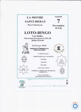 Image loto- bingo ASS Fouace la Mothe avec JAMY 47 tirages (photo 1)