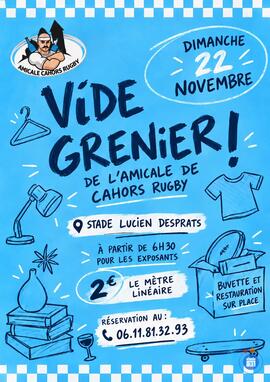 Image Vide grenier de l’amicale de Cahors rugby (photo 1)