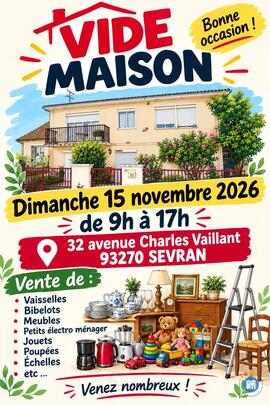 Image Vide maison Sevran (photo 1)